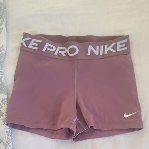Nike Women's Athletic Shorts - Mauve